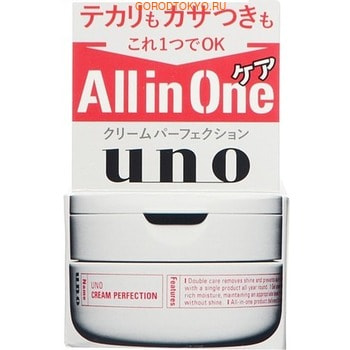 Фото SHISEIDO «Uno» Мужской крем для лица «Всё в одном», 90 г.. Купить с доставкой