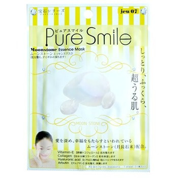 SUN SMILE «Pure Smile Luxury» Расслабляющая маска для лица, с микрочастицами лунного камня, 1 шт.