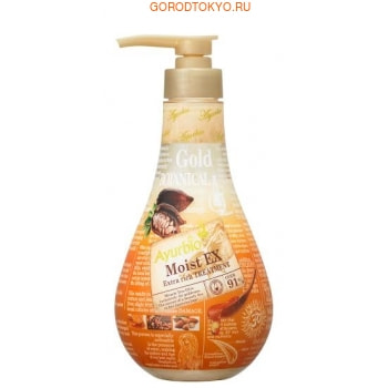COSME COMPANY Ayurbio Gold Botanical Treatment Бальзам увлажняющий и восстанавливающий аюрведический, без сульфатов, 520 мл.