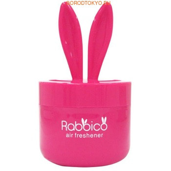 DIAX «Rabbico - Angel Snow» Гелевый ароматизатор для автомобиля, аромат цветов, фруктов и ванили, 90 г.