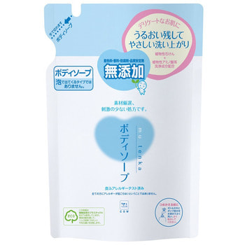 Gyunyu Sekken (COW) Жидкое мыло для чувствительной кожи с растительными аминокислотами, 400 мл. Смен