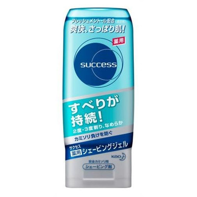 KAO Гель для бритья Success с освежающим и лечебным эффектом, 180 гр. шампунь kao success s2 380ml