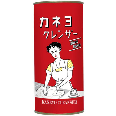 KANEYO Порошок чистящий Kaneyo Red Cleanser, 400 гр. KANEYO Порошок чистящий Kaneyo Red Cleanser, 400 гр.Для ванны<br>Дизайн упаковки был разработан 1939 году и до сих пор остается без изменений, что подчеркивает преемственность традиций и неизменность высокого качества продукции. Чистящий порошок предназначен для мытья и чистки посуды, кухонной утвари, кухонных плит, раковин и других поверхностей на кухне и в ванной комнате. Благодаря особому пенящемуся составу, порошок моментально справляется даже со стойкими загрязнениями, полирует и очищает поверхности. Устраняет неприятные запахи и препятствует раз-множению микробов. Средство не применяется для: стеклянных и зеркальных поверхностей, лакированных изделий, изделий из кожи, драгоценных металлов, керамики и фарфора с металлическими вкраплениями, изделий из камня. <br> СПОСОБ ПРИМЕНЕНИЯ: нанести небольшое количество порошка на грязный участок, спустя две минуты протереть его влажной губкой или полотенцем. Затем тщательно смыть водой. Состав: ПАВ (4% линейный алкилбензолсульфонат), активатор, абразивное вещество (93%).<br>