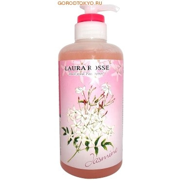 Фото Sunrise Family "LAURA ROSSE" Жидкое мыло для тела "Ароматерапия - Жасмин", 500 мл.. Купить с доставкой