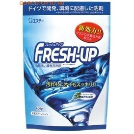ST Fresh-Up Моющее средство для посудомоечных машин, 600 гр. ST Fresh-Up Моющее средство для посудомоечных машин, 600 гр.Для посудомоечных машин<br>Экономичное, высокоэффективное моющее средство для посудомоечных машин сделает Вашу посуду идеально чистой, благодаря входящим в состав уникальным ферментам. Средство походит для любых марок посудомоечных машин с функцией сушки посуды. Состав разрабатывался с учетом экологических требований, поэтому после попадания в окружающую среду средство не оказывает вредного влияния на экологию. <br> Нормы использования: на 4-5 комплектов посуды - одна мерная ложка (около 4,5 гр.) На 6-8 комплектов посуды - полторы мерные ложки (около 7 гр.) На 9-10 комплектов посуды - две мерные ложки (около 9 гр.)<br>