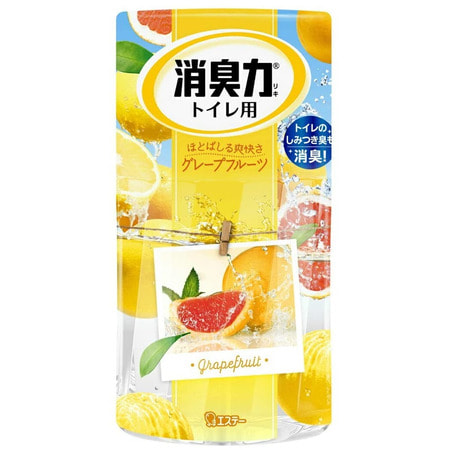 Фото ST "Shoushuuriki" Жидкий дезодорант – ароматизатор для туалета с ароматом грейпфрута, 400 мл.. Купить с доставкой