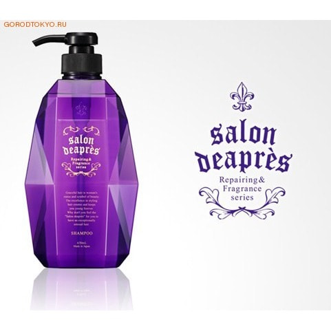 Japan Gateway Salon Deapres - шампунь без силикона, для повреждённых волос, 630 мл. Japan Gateway Salon Deapres - шампунь без силикона, для повреждённых волос, 630 мл.СРЕДСТВА БЕЗ СИЛИКОНА - КЛАСС ПРЕМИУМ!<br>Salon Deapres - шампунь без силикона от новатора японской косметологии, компании Japan Gateway на основе 7 тщательно отобранных ингредиентов. Шампунь, созданный с целью раскрыть красоту волос, данную Вам от природы.<br>