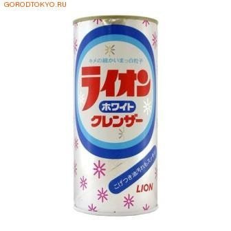 LION Чистящий порошок White Cleanser с ароматом лимона, 400 мл.