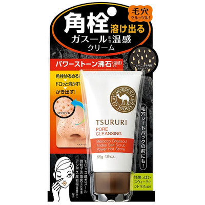 B&C Laboratories TSURURI PORE CLEANSING CREAM / Очищающий поры крем (с термоэффектом), 55 гр. B&C Laboratories TSURURI PORE CLEANSING CREAM / Очищающий поры крем (с термоэффектом), 55 гр.ДЛЯ КОЖИ СКЛОННОЙ К ВОСПАЛЕНИЯМ И УГРЕВОЙ СЫПИ<br>Крем эффективно очищает поры, растворяет сальные пробки и черные точки, делает кожу чистой и гладкой. Механизм действия крема: цеолит, входящий в состав средства, оказывает тепловой эффект, способствует раскрытию пор, затем адсорбирующие компоненты (вулканическая глина и активированный уголь) проникают внутрь, впитывая в себя продукт выделения сальных желез, составляющий закупорку пор. Благодаря этому поры очищаются, затем после умывания стягиваются. Скраб из мелких частиц активированного угля и каменной соли отшелушивает ороговевшие участки кожи. Кожа становится свежей и шелковистой. Активные компоненты: Вулканическая глина Гассуль прекрасно очищает поры от загрязнений, обладает выраженным антисептическим и противовоспалительным действием, насыщает кожу микроэлементами. Цеолит способствует раскрытию пор, захватывает продукт выделения сальных желез и прочно запирает их в своей структуре. В конце процедуры вы просто смываете водой цеолит, удерживающий в себе эти вещества. Гиалуроновая кислота и экстракт грейпфрута увлажняют. Экстракты гамамелиса и мяты стягивают поры. Ментол придает ощущение свежести после удаления загрязнений. Обладает сладким цитрусовым ароматом. Способ применения: после удаления макияжа необходимо лицо вытереть насухо. Средство, предварительно не встряхивая, нанести непосредственно на кожу в тех местах, где чувствуется шероховатость, потемнения: крылья носа, подбородок, переносицу, лоб. В течение примерно 60 секунд выполнить круговые массирующие движения. Смыть теплой водой. Не применяйте крем для кожи вокруг глаз. При попадании крема в глаза сразу же промойте их водой. Соcтав: глицерин, PEG-6, цеолит, пропиленгликоль, лаурамид DEA, стеариновая кислота, экстракт грейпфрута, экстракт листьев мяты, экстракт гамамелиса, натрия гиалуронат, угольная пудра, BG, карбомер, минеральная соль, ментол, марокканская глина, вода , BHT, феноксиэтанол, отдушка.<br>