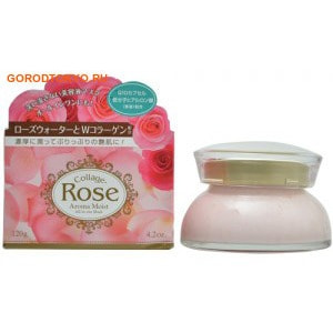 B&C Laboratories Collagen Rose Aroma Moist Увлажняющая крем-маска (смывать не нужно!) с эффектом ароматерапии, 120 гр. B&C Laboratories Collagen Rose Aroma Moist Увлажняющая крем-маска (смывать не нужно!) с эффектом ароматерапии, 120 гр.МАСКИ ДЛЯ ЛИЦА<br>Увлажняющая крем-маска представляет собой универсальный продукт 5 в 1. Заменяет линейку средств по уходу за лицом: лосьон, молочко, эссенцию, массажный крем, косметическую маску. Легко наносится, интенсивно увлажняет кожу, делает ее упругой и гладкой. Маску не нужно смывать. Активные компоненты: <br><br> Гиалуроновая кислота и коллаген удерживают влагу в коже, делают ее упругой.<br> Коэнзим Q10 - мощный антиоксидант, замедляет процесс старения, снабжает клетки кожи энергией и ускоряет их регенерацию. <br> Наноколлоидная платина - мощнейший антиоксидант, улучшает микроциркуляцию крови, метаболизм и питание клеток, замедляет процесс старения. <br> Маточное молочко пчел содержит биологически активные вещества и витамины, положительно влияющие на обновление клеток кожи, оказывает омолаживающее действие.<br> Экстракт цветков столепестковой розы увлажняет, нормализует обменные процессы в коже, насыщает ее витаминами.<br><br> Нежный аромат дамасской розы оказывает расслабляющее действие. Средство не содержит спирта и минеральных масел. Способ применения: наносите на очищенную кожу лица после умывания и применения лосьона. Используйте продукт как крем утром и вечером каждый день; как маску 1-2 раза в неделю наносите толстым слоем, через 15-20 мин. промокните излишки /остатки салфеткой, не смывайте. *Можно использовать в качестве массажного крема. Состав: вода, цетил этилгексаноат, глицерин, BG, экстракт цветков столепестковой розы, цветочная вода дамасской розы, токоферол, убихинон, экстракт маточного молочка, гидролизованный коллаген, гидролизованная гиалуроновая кислота, водорастворимый коллаген, платина, (акрилат/С10-30 алкил акрилат) кросполимер, ПЭГ-40 гидрогенизированное касторовое масло, ацетил гиалуронат натрия, этидроновая кислота, этилцеллюлоза, карбомер, сорбитан стеарат, гидроксипропилцеллюлоза, полиэтилен, полисорбет-60, полисорбет-80, гидроксид натрия, цетанол, феноксиэтанол, пропилпарабен, метилпарабен, ароматизаторы, оксид железа, краситель красный 227, краситель жёлтый 4.<br>
