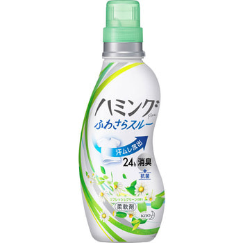 KAO «Hamming Fine refresh Green» Кондиционер для белья с защитой от возникновения неприятного запаха, с ароматом свежесобранных трав, 570 мл. от GorodTokyo KAO «Hamming Fine refresh Green» Кондиционер для белья с защитой от возникновения неприятного запаха, с ароматом свежесобранных трав, 570 мл. от GorodTokyo