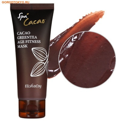 Elisha Coy CACAO GREEN TEA AGE FITNESS MASK Маска против первых признаков старения кожи, с какао и зелёным чаем, 100 г. Elisha Coy CACAO GREEN TEA AGE FITNESS MASK Маска против первых признаков старения кожи, с какао и зелёным чаем, 100 г.КОРЕЙСКАЯ КОСМЕТИКА<br>Маска против первых признаков старения кожи содержит порошок какао и экстракт листьев зеленого чая. В какао содержится в 3 раза больше полифенолов, чем в красном вине, и в 5 раз больше, чем в черном чае. Они повышают эластичность кожи и придают здоровое сияние. Катехины и аминокислоты, содержащиеся в зеленом чае эффективно защищают кожу и успокаивают повреждения, вызванные воздействием солнца, а витамины С и Е борются с первыми признаками старения кожи, такими как первые мимческие морщины и пигментация. Гиалуроновая кислота успокаивают и увлажняют кожу. Не содержит: искусственные красители.<br> Применение: мягко вмассируйте в кожу лица, избегая области вокруг глаз и губ, оставьте на 10-15 минут. Смойте большим количеством теплой воды. <br> Состав: Water, Carbomer, Glycerin, Dipropylene glycol, Methylparaben, Stearic acid, Beeswax, Glyceryl stearate, PEG100 Stearate, Polysorbate 60, Sorbitan Stearate, Squalane, Mineral oil, Cetyl Ethylhexanoate, Dimethicone, Tocopheryl acetate, Propylparaben, Theobroma cacao(cocoa) fruit powder, Hyaluronic Acid, Piper Methysticum leaf/root/stem Extract, Camellia Sinensis Leaf Extract, Glycine soja (soybean) seed Extract, Sesamum indicum(sesame) seed Extract, Apium Graveolens(Celery) Extract, Brassica Oleracea Capitata(Cabbage) Leaf Extract, Oryza sativa(Rice) Extract, Solanum Lycopersicum(Tomato) Fruit Extract, Brassica Rapa(Turnip) Leaf Extract, Daucus Carota Sativa(Carrot) Root Extract, Brassica Oleracea Italica(Broccoli) Extract, Perfume.<br>