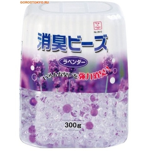 KOKUBO Air Fragrance Освежитель воздуха гелевый, с ароматом лаванды, 300 гр. KOKUBO Air Fragrance Освежитель воздуха гелевый, с ароматом лаванды, 300 гр.Поглотители запахов для платяных, кухонных и обувных шкафов<br>Освежитель воздуха представляет собой гелевые шарики с ароматом лаванды. Поглощает и нейтрализует неприятные запахи в доме, надолго освежая воздух. Используется для очистки воздуха в холлах, гостиных, спальнях, на кухнях, в туалетах, обувных ящиках и т. д. Устраняет запахи табака, домашних животных, приготовленной пищи, рыбы, обуви и прочие неприятные запахи. Применение: снимите крышку с контейнера. Удалите защитную пленку и закройте крышкой. Когда в контейнере уменьшится объем шариков, поглощающих неприятные запахи, удалите их остатки и насыпьте в него новых шариков из пакета. Не смешивайте их с другими поглотителями неприятных запахов. Срок действия этого средства зависит от условий использования и сезона и может различаться, в среднем 3-4 месяца. Состав: поглотитель неприятных запахов ; растительный экстракт, высокомолекулярный адсорбирующий поглотитель неприятных запахов.<br>