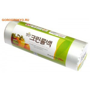Фото MyungJin "BAGS Roll type" Пакеты полиэтиленовые пищевые, в рулоне, 25х35 см, 200 шт.. Купить с доставкой