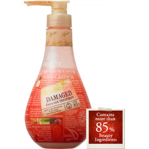 COSME COMPANY Ayurbio Red Botanical Power Бальзам-ополаскиватель увлажняющий и восстанавливающий, 520 мл. COSME COMPANY Ayurbio Red Botanical Power Бальзам-ополаскиватель увлажняющий и восстанавливающий, 520 мл.СРЕДСТВА БЕЗ СИЛИКОНА - КЛАСС ПРЕМИУМ!<br>Не содержит нефтяных ПАВ, без сульфатов, без искусственных красителей и минеральных масел. Область применения: для окрашенных, тусклых и поврежденных волос, а также волос, испытывающих недостаток блеска и влаги. Бальзам нейтрализует и смывает остатки шампуня, поставляет много влаги внутрь поврежденных волос, делает волосы гладкими, блестящими и шелковистыми до самых кончиков. Данный продукт базируется на концепции аюрведы. В составе используются 15 видов красных растений, в том числе стволовые клетки различных сортов яблони, чтобы восстановить все источники повреждений. 16 видов аминокислот, кератин, коллаген и керамиды увлажняют волосы и придают им блеск от корней до самых кончиков. Способ применения: после применения шампуня слегла промокните волосы полотенцем. Возьмите необходимое количество бальзама на ладонь (1-3 нажатия на дозатор), равномерно распределите по всей длине волос, оставьте на 3-5 минут, затем тщательно смойте теплой водой. Состав: вода, диметикон, цетеариловый спирт, изононилизононаноат, глицерин, бегентримониум хлористый, экстракт плодов крабовой яблони, масло крабовой яблони, фруктовая вода крабовой яблони, фруктовый сок крабовой яблони, экстракт плодов яблони домашней, аргановое масло, кокосовое масло, кунжутное масло, миндальное масло, фруктовый сок кокоса, экстракт листьев алоэ, экстракт центеллы азиатской, экстракт плодов филлантуса, экстракт листьев шалфея, экстракт листьев мелии персидской, экстракт лотоса, экстракт корней аиры, цереброзиды, растворимый коллаген, кератин, гидролизованный кератин, гамма-докосалактон, керамиды 2 , керамиды AP, керамиды NP, порошок шелка, мед, вода фруктовая земляники, экстракт плодов ацеролы, экстракт цветков граната, экстракт плодов горькой вишни, аскорбил тетраизопальмитат, экстракта камнеломки, экстракт герани, экстракт кофейных зерен арабики, фитостерил / октилдодецилмиристат лауроил глутамат, цетерамидоэтилдиетониум сукциноил гидролизованный белок гороха, гидролизованный соевый белок PG-пропил метилсиландиол, глутаминовая кислота, лизина HCL, лейцин, глицин, гистидин HCL, серин, валин, пролин, треонин, натрия аспартат, тирозин, аланин, изолейцин, фенилаланин, цистин, аргинин, таурин, аллантоин, глицин сои, инозинат натрия, гуанилат натрия, пентилен гликоль, цетет-20, амодиметикон, лецитин, хлорид дикокодимониум, лимонная кислота , стеартримониум хлорид, бутиленгликоль, гидроксиэтилцеллюлоза, пропиленгликоль, ксантановая камедь, токоферола ацетат, холестерин, квартерниум-18, квартерниум-33, пропандиол, феноксиэтанол, этанол, ароматическая композиция.<br>