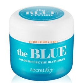 SECRET KEY Color Recipe he Blue Cream Крем для лица для сухой кожи голубой, 55 г. SECRET KEY Color Recipe he Blue Cream Крем для лица для сухой кожи голубой, 55 г.КОРЕЙСКАЯ КОСМЕТИКА<br>Крем для сухой кожи, делает кожу увлажненной, упругой, бархатистой. Подходит для сухой и нормальной кожи. Крема гипоаллергенны, не содержат парабены, искусственные отдушки, красители, бензофенол, минеральные и животные масла.<br>