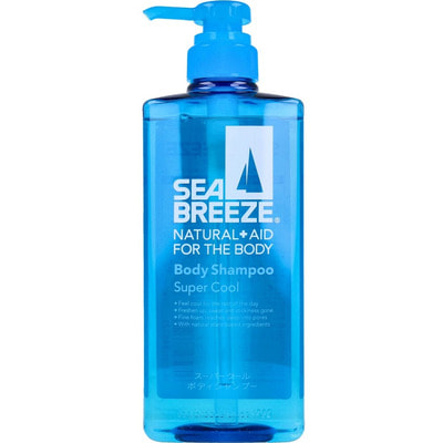 SHISEIDO Sea Breeze Суперохлаждающий гель для душа Морской бриз, 600 мл.