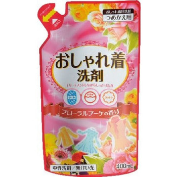 NIPPON DETERGENT Oshyare Floral Bouquet Жидкое средство для деликатной стирки шерсти, шёлка, 400 мл. Мягкая упаковка. NIPPON DETERGENT Oshyare Floral Bouquet Жидкое средство для деликатной стирки шерсти, шёлка, 400 мл. Мягкая упаковка.Стирка деликатных тканей<br>Бережное средство на основе нейтральных натуральных моющих средств (пальмовое масло) подходит для стирки самых деликатных тканей - шерсти, шелка, брендовой одежды со знаком сухая чистка. Не повреждает и не разъедает даже самые хрупкие и тонкие волокна, глубоко проникает в них и эффективно удаляет даже застарелые загрязнения, пятна различного происхождения, кожный жир с воротничков, манжет, следы пота. Содержит в составе специальный компонент препятствующий образованию катышек, хорошо подходит для стирки мягких волокон. Подходит для всех типов и цветов тканей. Не содержит флуоресцентных отбеливателей, солей фосфорной кислоты. Состав: едкое кали, POFAC 12-99, 14-98 POFAC, Орео С-16, POFAC 931, хлорид натрия, Amycol CDE-G, Aminon С-118, 106 EMULGEN, очищенный глицерин RG со -P, моно пропиленгликоль, AES-Н.Г. , GENAGEN DAB-J, Аль Кокс E-30G, Бриан ДПС-60, Dizorubin NA2-J, Furesaido С, экстракт алоэ вера, цитрусовые TRA-0249, вода.<br>