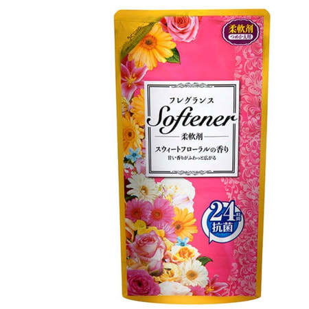 NIPPON DETERGENT "Softener foral" Кондиционер для белья с цветочным ароматом, сменная упак