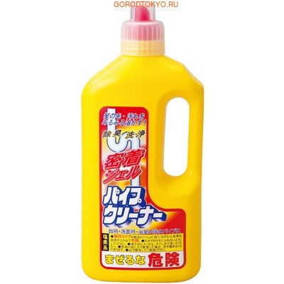 NIPPON DETERGENT Pipe Cleaner Gel Гель для прочистки труб, 800 г. NIPPON DETERGENT Pipe Cleaner Gel Гель для прочистки труб, 800 г.Для туалета<br>Очищающий гель эффективно разлагает засоры, слизь, мыльные отложения на стенках труб, в гофрах, сифонах, предотвращает возникновение непроходимых засоров в водопроводных и канализационных трубах на кухне, в ванной комнате и туалете. Легко растворяет забившиеся волосы и грязь. Средство способствует устранению неприятных запахов и дезинфекции труб за счет антибактериальных компонентов. Состав: гидроксид натрия (1%), гипохлорит натрия, поверхностно-активное вещество (оксид алкиламина).X<br>