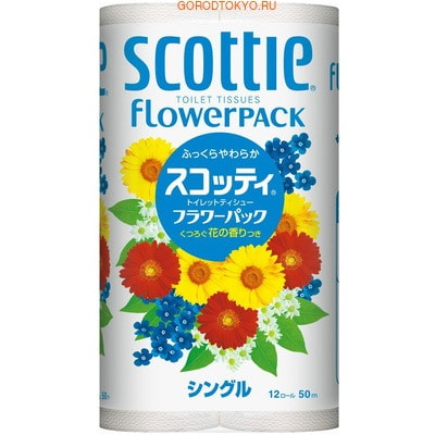 Crecia Scottie FlowerPack Туалетная бумага, однослойная, 12 рулонов, 50 м. Crecia Scottie FlowerPack Туалетная бумага, однослойная, 12 рулонов, 50 м.Туалетная бумага<br>Необыкновенная мягкость и впитываемость однослойной туалетной бумаги достигается благодаря уникальной технологии тиснения. Бумага изготовлена из высококачественной натуральной древесной целлюлозы без применения химических отбеливателей. Обладает натуральной белизной, плотной и нежной структурой с душистым ароматом цветов. Состав: 100% целлюлоза.<br>