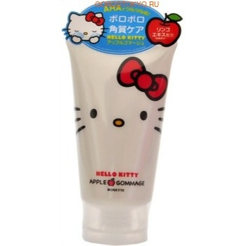 ROSETTE Hello Kitty Нежный гель-пилинг для чувствительной кожи лица, с ароматом яблока, 120 г. ROSETTE Hello Kitty Нежный гель-пилинг для чувствительной кожи лица, с ароматом яблока, 120 г.ПИЛЛИНГИ И СКРАБЫ<br>Нежный гель-пилинг для лица можно использовать несколько раз в неделю. Действие основано на AHA-кислотах. Яблочная кислота деликатно удаляет ороговевшие клетки, молочная - глубоко увлажняет, выравнивает цвет кожи. Поры становятся менее заметными. Кожа смягчается, и ее рельеф разглаживается. Способ применения: использовать гель-пилинг можно до 3 раз в неделю, в зависимости от состояния Вашей кожи. Нанесите небольшое количество гель-пилинга на влажную кожу. Массируйте в течение 1 минуты. Смойте водой. Состав: вода, глицерин, стеарилтримониумхлорид, этиловый спирт, карбомер, алантоин, молочная кислота, глюкоза, лимонная кислота, яблочная кислота, яблочный экстракт, экстракт чая, метилпарабен, ароматизатор.<br>