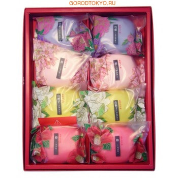 Фото MASTER SOAP «Saika Dayori soap set» Набор мыла «Цветы и травы», 70 г х 8 шт.. Купить с доставкой