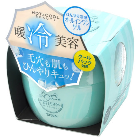 SANA «Hot&Cool Beauty Skin Sorbet» Крем для лица с охлаждающим эффектом, 100 г.