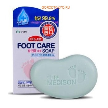 Фото MUKUNGHWA «Foot care soap» Мыло для ухода за кожей ступней, 90 г.. Купить с доставкой