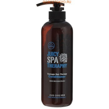 MUKUNGHWA «Juicy SPA Teraphy» Кондиционер для лечения, восстановления и увлажнения повреждённых волос, с бетаином и натуральными экстрактами, 550 мл. MUKUNGHWA «Juicy SPA Teraphy» Кондиционер для лечения, восстановления и увлажнения повреждённых волос, с бетаином и натуральными экстрактами, 550 мл.ДЛЯ ОКРАШЕННЫХ И ПОВРЕЖДЁННЫХ ВОЛОС<br>Кондиционер сделает поврежденные внешними факторами или окрашиванием ломкие, тусклые, сухие волосы здоровыми, гладкими и шелковистыми. Подходит для нормальной и сухой кожи головы. Лечебные свойства кондиционера усиливают формулу шампуня Juicy SPA Teraphy. Бетаин - 100% растительный компонент из свеклы, отлично увлажняет волосы и кожу головы, улучшает структуру волос, защищает от воздействия внешних факторов, придает волосам здоровый блеск. Натуральные экстракты цветов, фруктов и трав багаты витаминами, их целебные свойства лечат, восстанавливают, питают волосы и кожу головы, пробуждают спящие волосяные луковицы. Имеет приятный аромат тропических цветов и фруктов.<br>