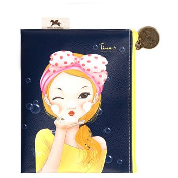 Фото WHITE COSPHARM «Bubble Tina Mini Pocket Pouch» Карманная косметичка.. Купить с доставкой