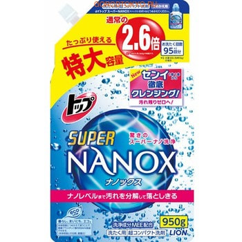 LION «Top Super NANOX» Жидкое средство для стирки, запасной блок, 950 г. LION «Top Super NANOX» Жидкое средство для стирки, запасной блок, 950 г.Удаление стойких загрязнений<br>Супер-концентрированный жидкий стиральный порошок эффективно удаляет не только видимую грязь и пятна с ткани, но и стойкие запахи пота, кожного жира и прочие запахи из волокон ткани. В жидком порошке Nanox LION впервые использовал свою фирменную разработку - Метиловый эфир этоксилат (MEE), поверхностно активное вещество синтезированное на растительной основе. Lion первые в промышленных масштабах стал синтезировать MEE - вещество, которое растворяет кожный жир (олеиновую кислоту) из ткани на нано-уровне. Одной из причин неприятного запаха на белье после стирки - олеиновая кислота - компонент, который находится в кожном сале. Запах несвежести производится олеиновой кислотой, которая поселилась глубоко в волокнах ткани, окисляется и разлагается под воздействием бактерий. TOP NANOX растворяет и удаляет кожное сало, в том числе олеиновую кислоту, на нано-уровне, используя собственную технологию нано-стирки, основанная на MEE. БлагодаряTOP NANOX теперь Вы можете быть уверены, что запахи, которые ранее не могли быть удалены из ткани полностью, больше вас не побеспокоят. В компактной, стильной и удобной для хранения упаковке ваш NANOX доставит Вам только приятные ощущения от использования и удивит непревзойденным результатом стирки. Обладает кристальным фруктово-цитрусовым ароматом. Экологически безопасное вещество, не содержащее фосфатных добавок и агрессивных синтетических ПАВ. Применение: стирка пятен (пятна от пищи, соусов, специй и приправ, пятна крови,пота), воротничков, манжет. Отбеливание желтезны и почернения ткани; отбеливание и дезинфекция детской одежды Для антибактериальной обработки и удаления запаха Дозировка: в зависимости от области загрязнения на 30 л воды 20 мл средства, на 1 л воды - 10 мл средства Состав: поверхностно-активные вещества 22%, (натрий альфа-сульфо жирных кислот), натриево-жирные кислоты, полиоксиэтилалкилэфир, смягчитель, алюмосиликат.<br>