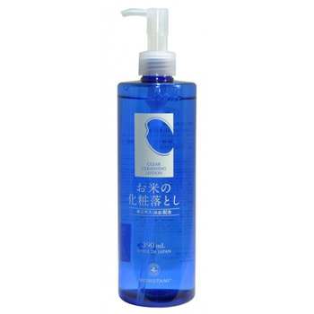 MOMOTANI «Clear Cleansing Lotion» Очищающий лосьон для снятия макияжа, 390 мл. MOMOTANI «Clear Cleansing Lotion» Очищающий лосьон для снятия макияжа, 390 мл.ЯПОНСКИЕ ПЕНКИ ДЛЯ УМЫВАНИЯ, СРЕДСТВА ДЛЯ ОЧИЩЕНИЯ КОЖИ ЛИЦА<br>Очищающий лосьон на основе компонентов, полученных из риса, бережно и эффективно удаляет макияж, в том числе с глаз, очищает кожу, глубоко увлажняет, питает и придает упругость. Лосьон быстро проникает в кожу, восстанавливает водный баланс, увлажняет, обеспечивает ровный, здоровый цвет лица. Активные компоненты: <br><br>Экстракт риса содержит белки, аминокислоты и минеральные вещества, придает коже упругость, эластичность и насыщает ее влагой.<br>Экстракт рисовых отрубей содержит белки, витамины, аминокислоты; восстанавливает кожу, делая ее увлажненной и светящейся изнутри.<br><br>Продукт производится из тщательно отобранного органического риса, выращенного в районе Сасаяма, префектура Хего, и чистейшей родниковой воды. Большой объем (390 мл) позволяет использовать очищающий лосьон для ежедневного ухода за лицом. Не содержит ароматизаторов, красителей и спирта. Обладает слабокислыми свойствами. Состав: вода, BG, PEG-8 глицериды (каприловая кислота/каприновая кислота), DPG, изостеарат PEG-20 глицерил, PEG-7 глицерил кокоат, жидкий ферментированный рис, гидролиз экстракта рисовых отрубей, масло рисовых отрубей, сфингогликолипиды рисовых отрубей, хлорид натрия, PEG-60 гидрогенизированное касторовое масло, этилгексилглицерин, ксантановая камедь, фосфат натрия, дифосфат натрия, EDTA-2Na, глицерин, полиглицерил-10 олеат, лецитин, триглицерилы (каприловая кислота/каприновая кислота), метилпарабен натрия, метилпарабен.<br>