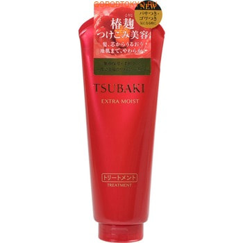 Фото SHISEIDO «Tsubaki Extra Moist» Тритмент для волос «Экстра увлажнение», с экстрактом камелии, 180 г.. Купить с доставкой