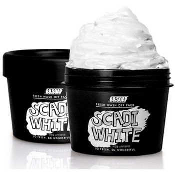 B&SOAP «Scadi White» Маска для улучшения цвета лица, 130 гр.