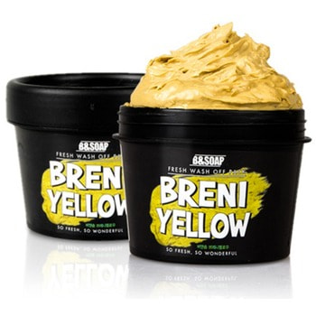 Фото B&SOAP «Fresh Wash Off Pack Breni Yellow» Питательная маска, 130 гр.. Купить с доставкой