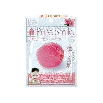SUN SMILE «Pure Smile Essence mask» Обновляющая маска для лица с эссенцией персика, 1 шт. SUN SMILE «Pure Smile Essence mask» Обновляющая маска для лица с эссенцией персика, 1 шт.КОРЕЙСКАЯ КОСМЕТИКА<br>Еженедельный уход - это неотъемлемая процедура для полноценного ухода за кожей лица. Необходимо каждую неделю использовать различные маски. Преимущество нужно отдать увлажняющим, питательным, и маскам для повышения упругости кожи. Все эти функции вы найдете в линии PURE SMILE. Эти маски настоящие волшебные палочки, способные моментально преобразить вашу кожу. Ведь сыворотка, которая используется для пропитки маски, имеет тройную концентрацию активных компонентов. За короткое время воздействия, маска отдает всю силу полезных ингредиентов вашей коже. Коллаген в составе сыворотки наполняет кожу влагой, восстанавливает плотность и упругость кожи. Эссенция плодов персика повышает упругость кожи, активизирует естественные восстановительные процессы, оказывает увлажняющее и защитное действие для нежной кожи лица. Способ применения: вскройте пакет с маской и нанесите ее на очищенное лицо, используя отверстия для глаз в качестве ориентиров. Расслабьтесь и наслаждайтесь уходом за собой. Через 10-15 минут аккуратно снимите маску. Остатки сыворотки вбейте в кожу подушечками пальцев. Использовать 2-3 раза в неделю. Состав: вода, глицерин, PEG/PPG-17/6-сополимеры, ферментированный соевый экстракт, гидролизованный коллаген, вода с гамамелисом, экстракт плодов персика, глицирризиновая кислота 2K, ксантановая камедь, экстракт портулака, арбутин, эритрит, PEG-14М, гиалуроновая кислота Na, EDTA -2Na, метилпарабен, PEG-40 гидрогенизированное касторовое масло, PEG-60 гидрогенизированное касторовое масло, аллантоин, феноксиэтанол, ароматизатор, токоферола ацетат.<br>